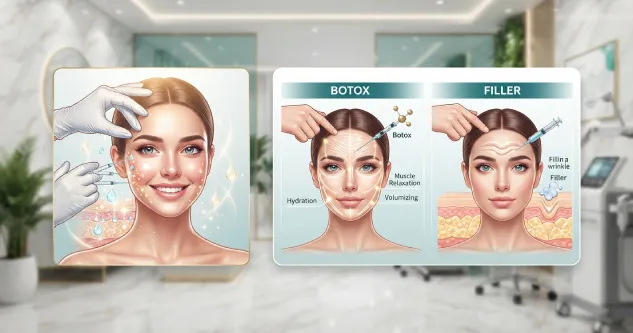 ماهي إبرة النضارة وكيف تختلف عن البوتوكس والفيلر؟