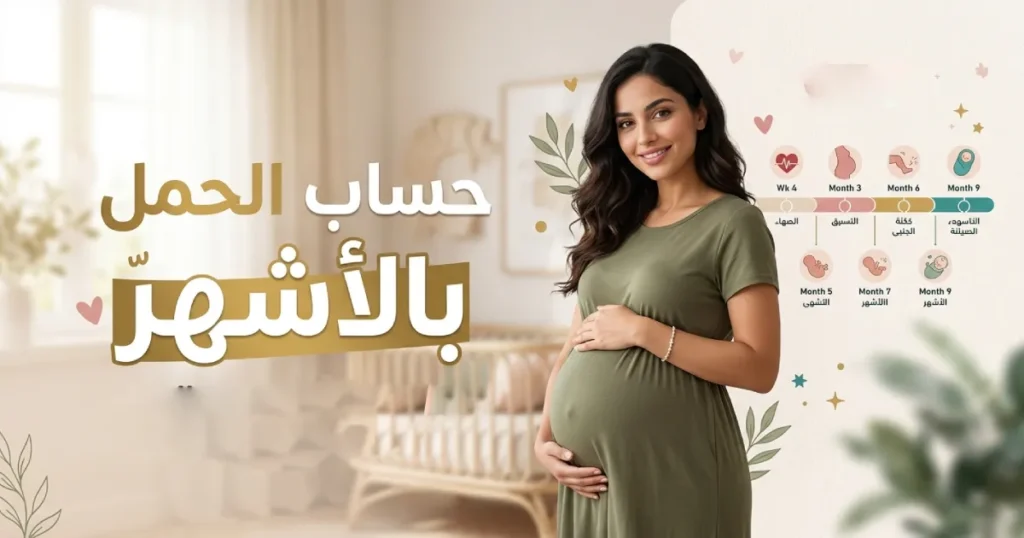 حساب الحمل بالاشهر